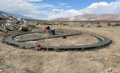 Industrial construction project