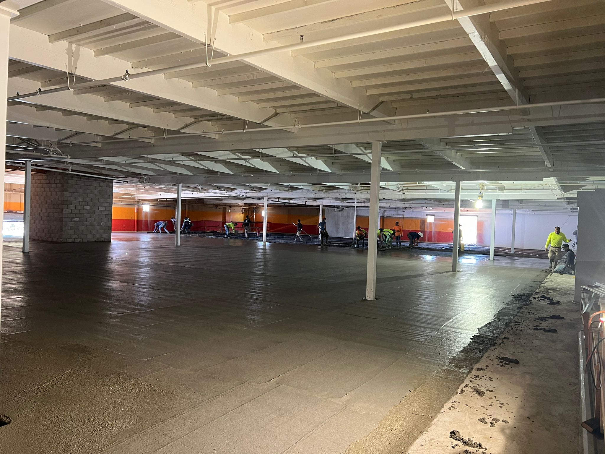 Warehouse construction project