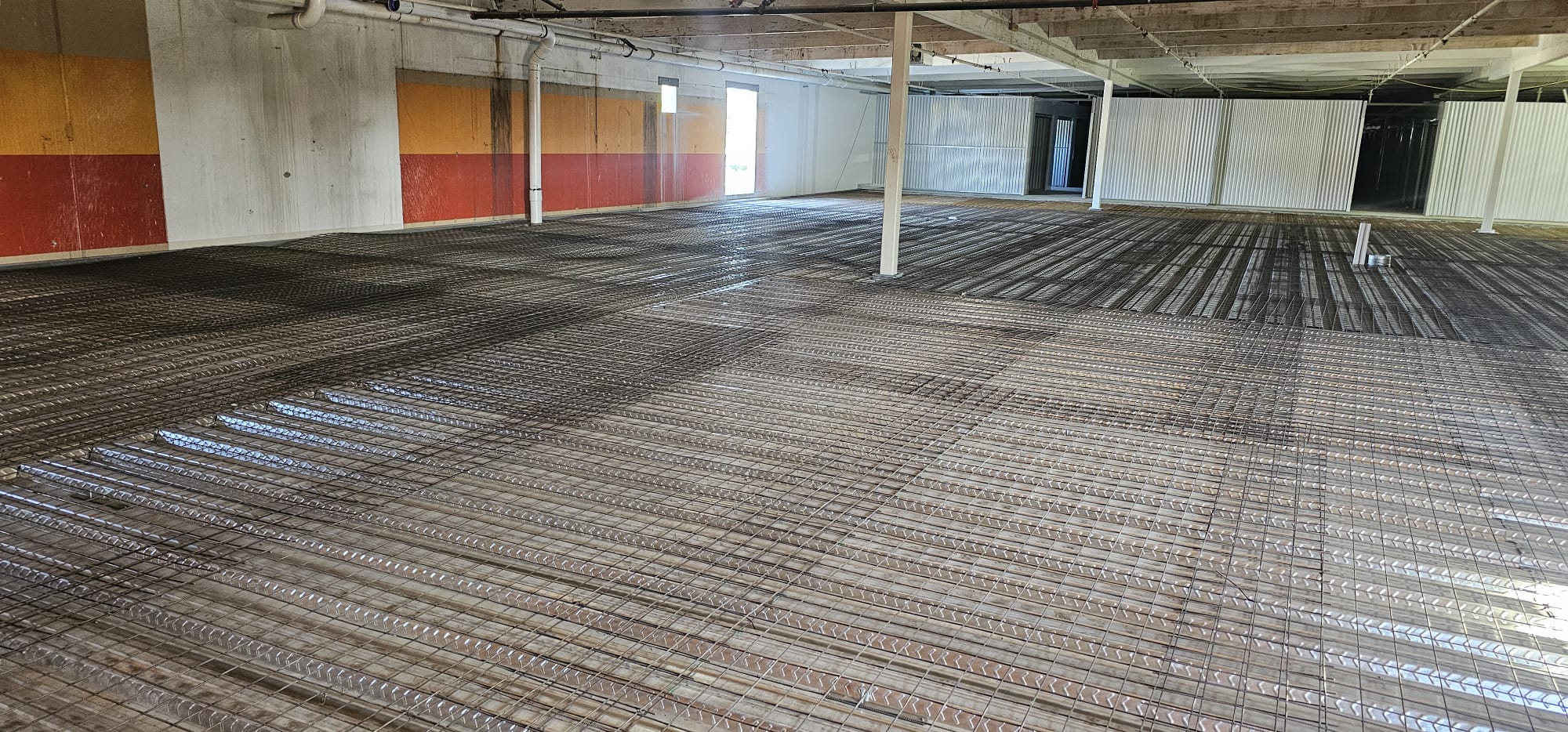 Warehouse construction project