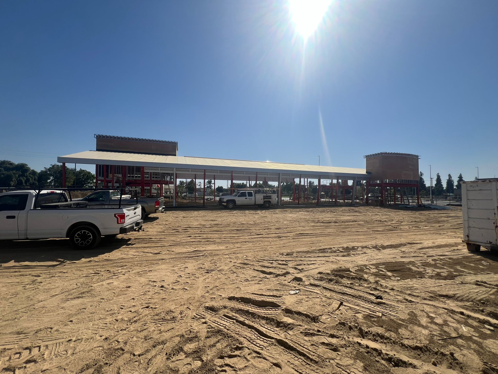 Commercial construction project