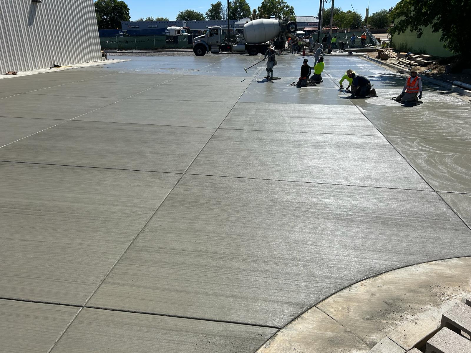 Commercial construction project