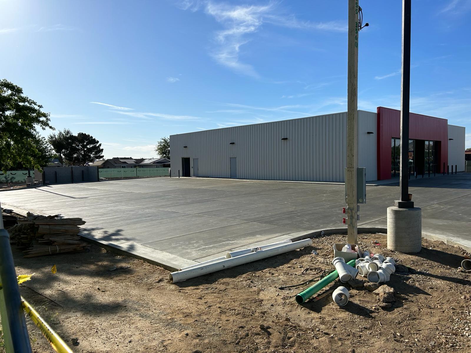 Commercial construction project